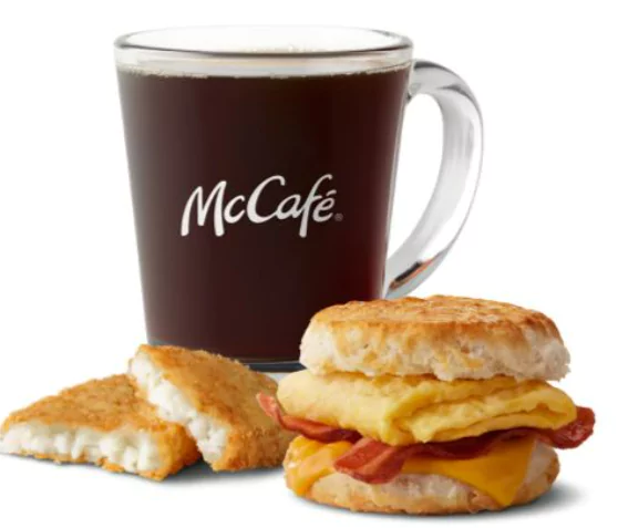Bacon, Egg & Cheese Biscuit Meal